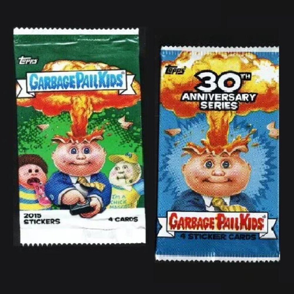 [NEW] 30th Anniversary Garbage Pail Kids Pack + Garbage Pail Kids (2015) Pack